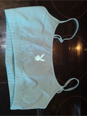 PacSun Mint Green Bunny Logo Bralette